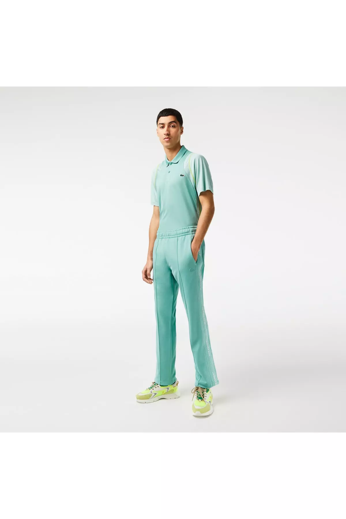 Active Men's Regular Fit Green Sweatpants Bottom