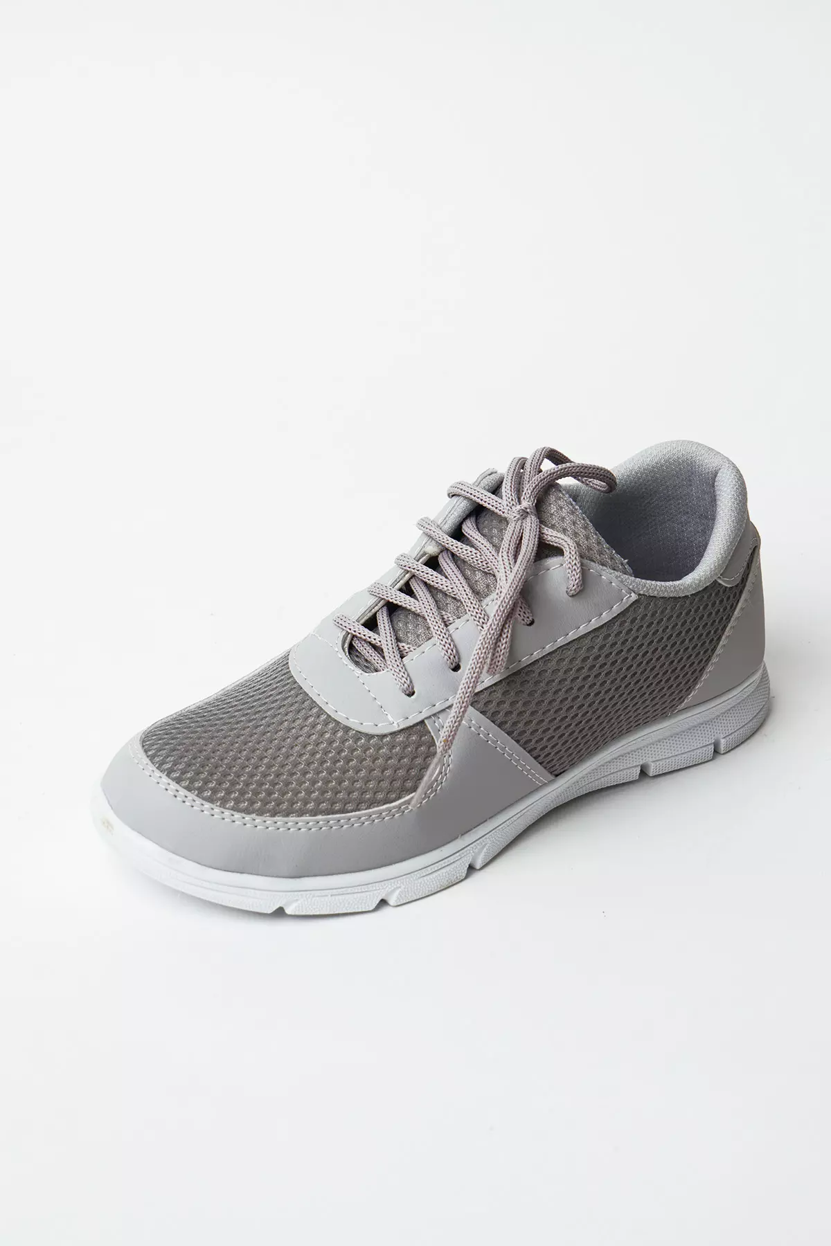 Women's Gray Sneaker Casual Sports Shoes
