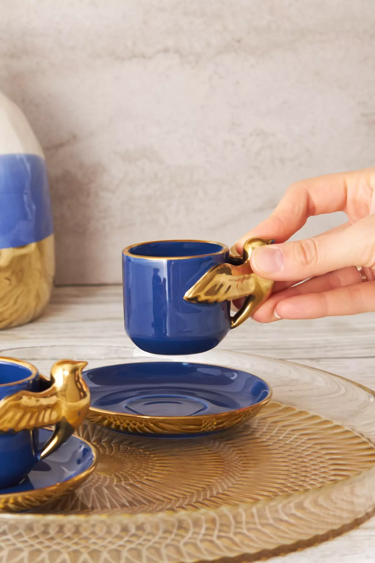 Canary 2-Person Coffee Cup Set 75 Ml