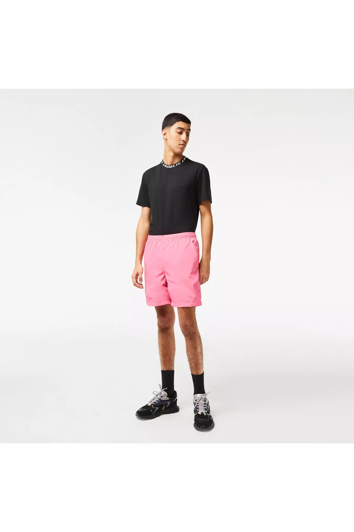 Men's Relaxed Fit Pink Shorts