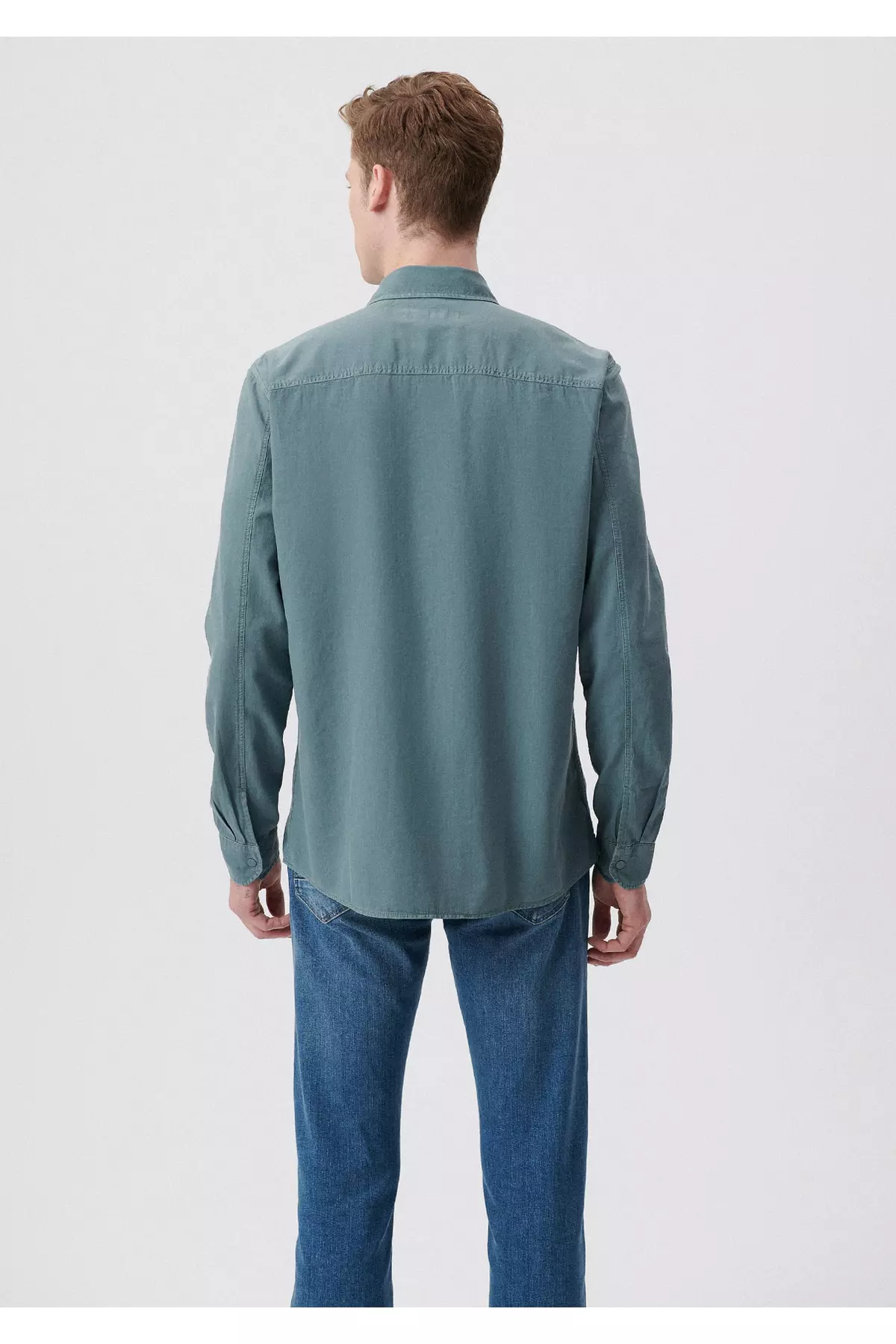 Green Shirt Slim Fit / Narrow Cut 0210695-71598