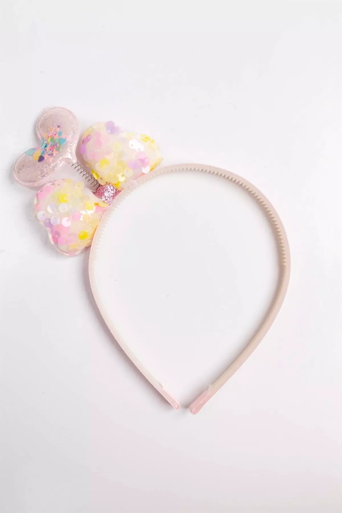 Baby Unicorn Patterned Swing Heart Detailed Girl Child Crown