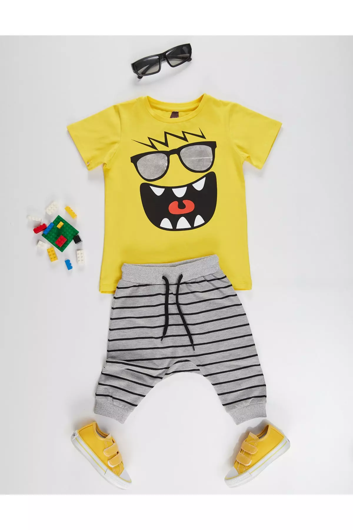 Happy Boy Capri Set