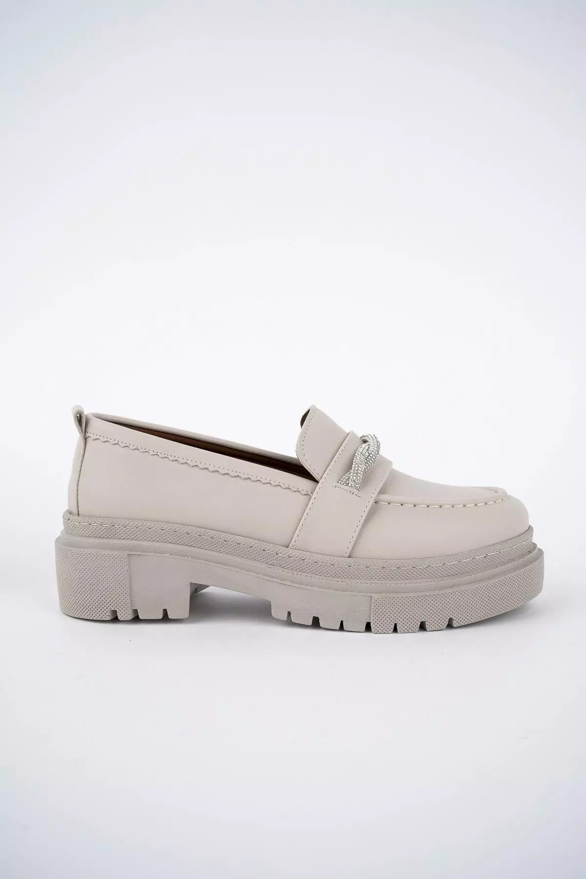 Women's Thick Sole Loafer Casual Moccasin Shoes