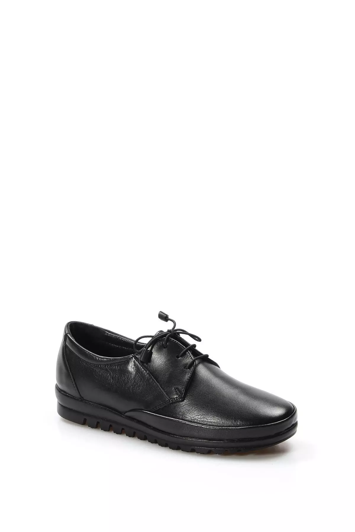 Genuine Leather Women's Daily Sport Orthopedic Comfortable Casual Shoes Black 881za1026