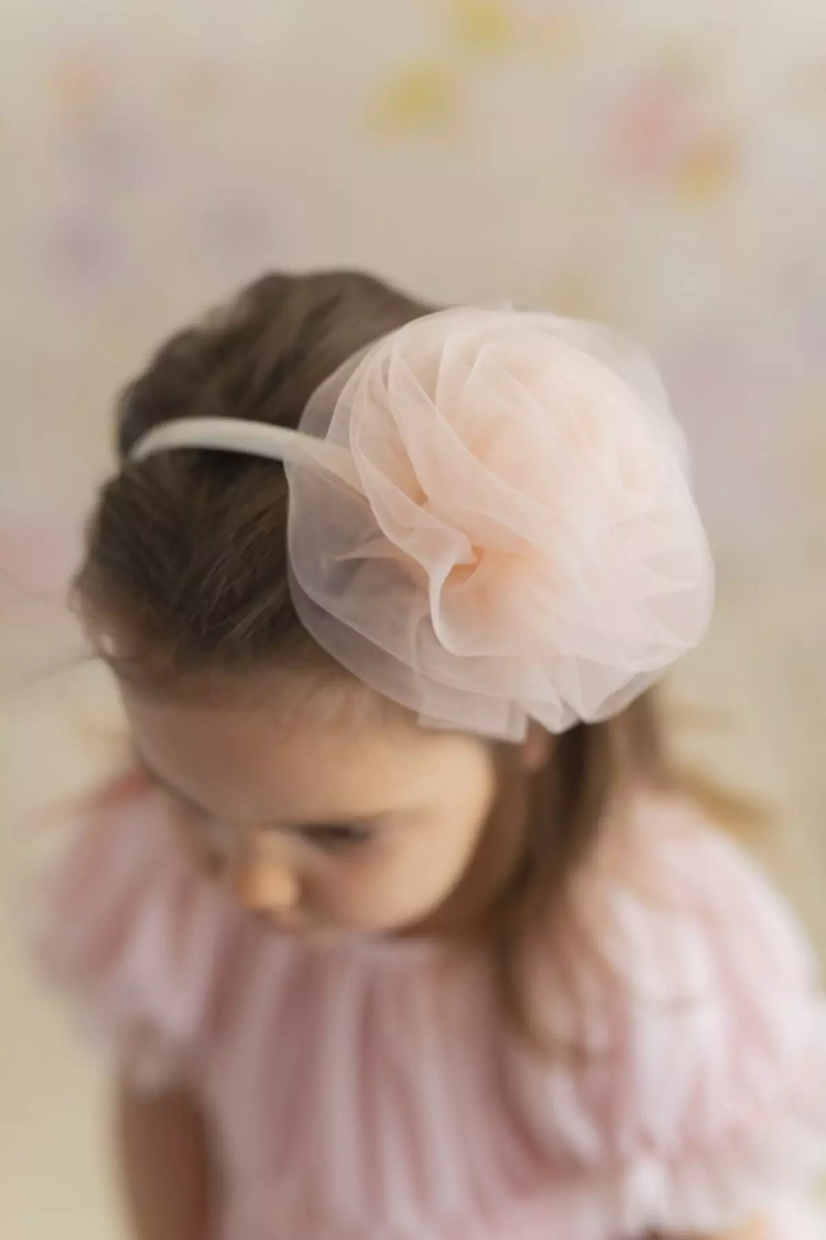 Powder Pink Child Crown Puffy
