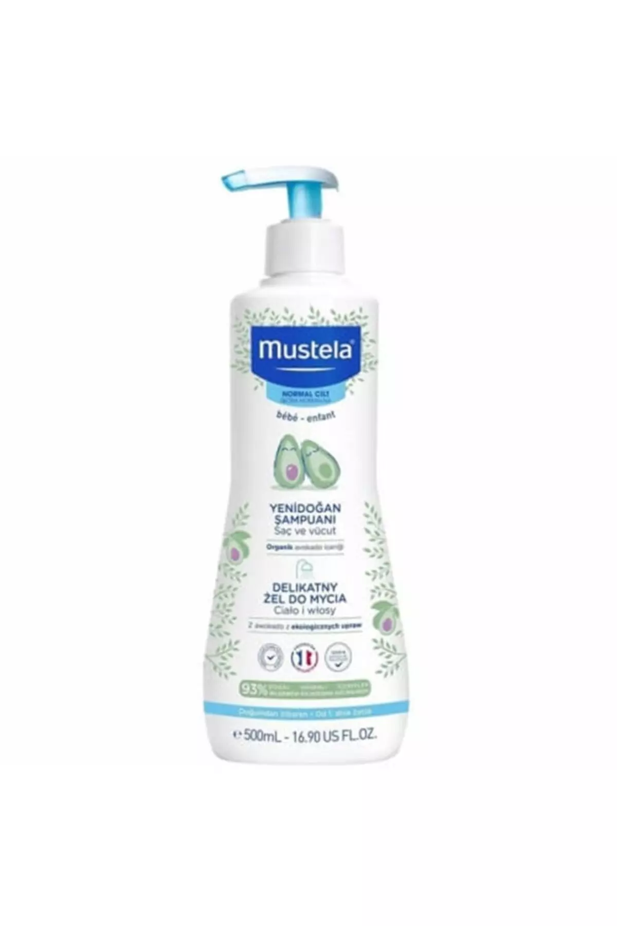 Gentle Cleansing Newborn Baby Shampoo 500 Ml