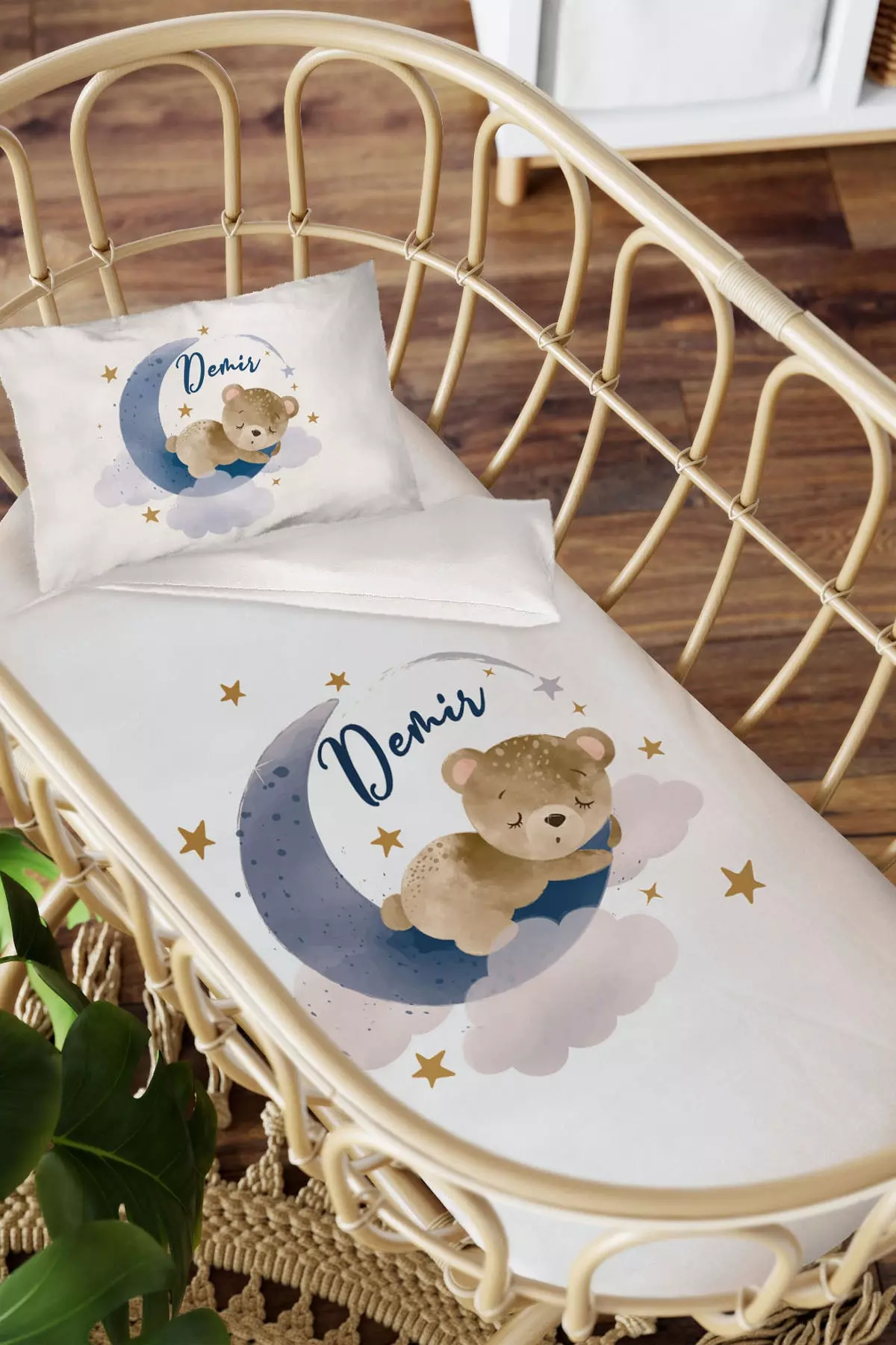 70x110 Park Bed Crib Bedding Set