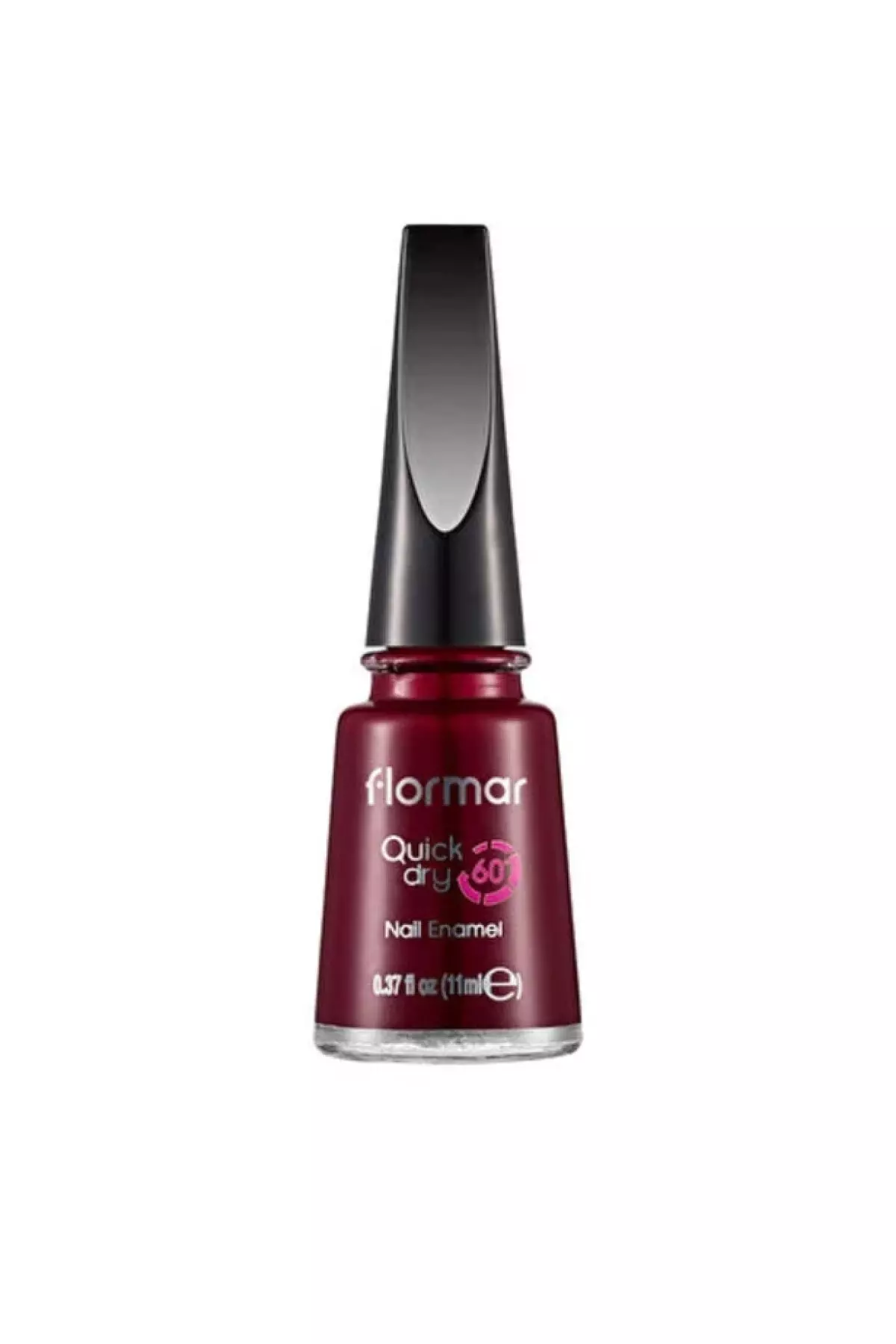 Fast Drying, Glossy Nail Polish | 11 Ml Qd22 Dark Burgundy