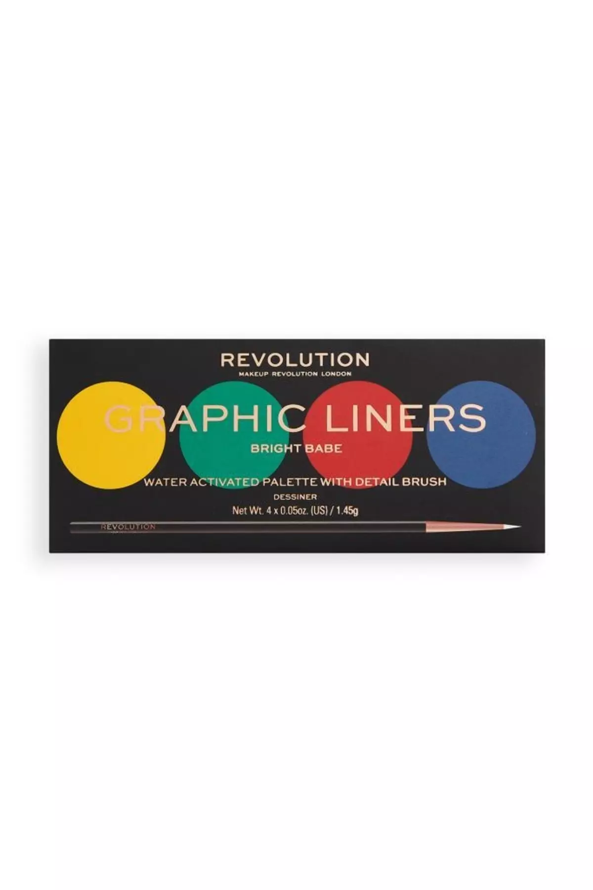 Water Based Graphic Liner Palette Bright Babe