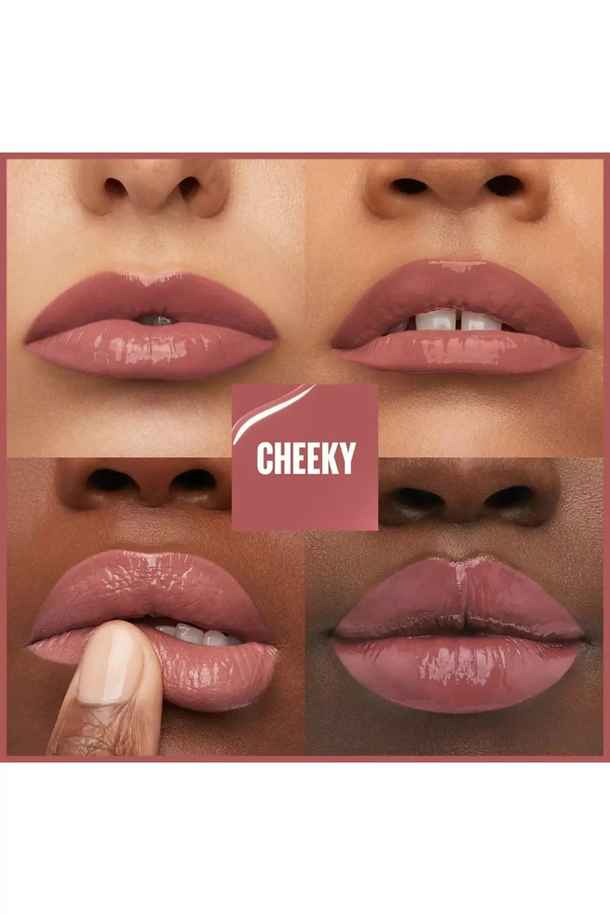 Long Lasting Liquid Glossy Lipstick 35 Cheeky