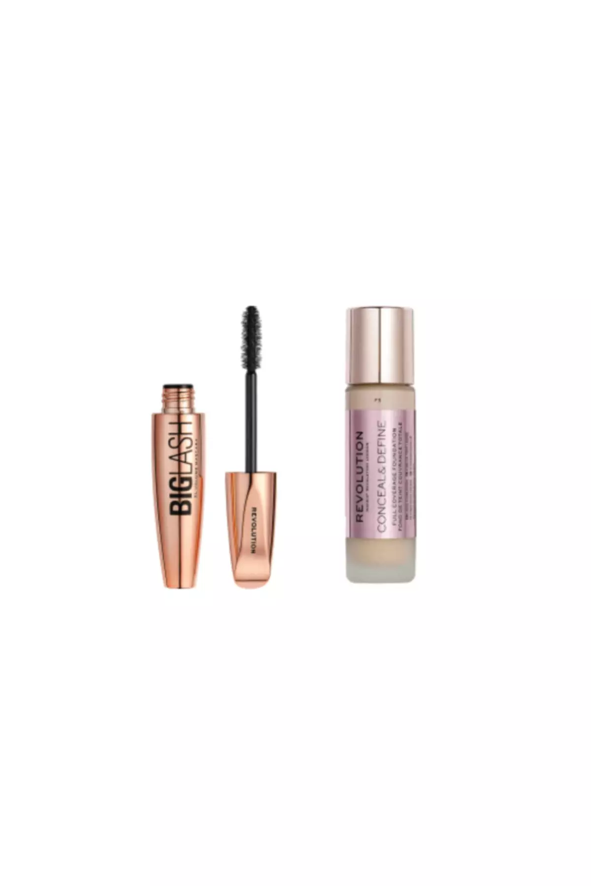Conceal & Define F5 Foundation\ Big Lash Volume Mascara
