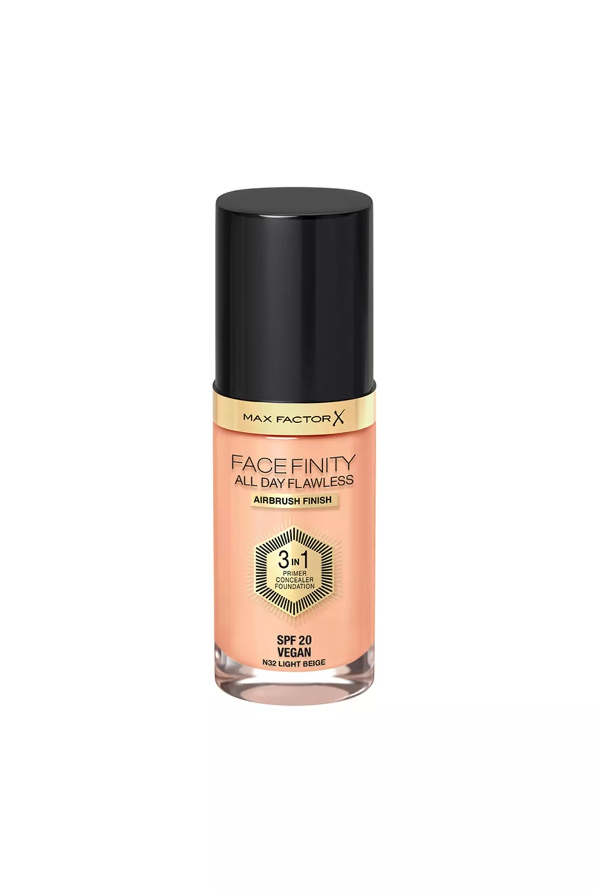 Facefinity 3-in-1 Long Lasting Foundation 32 Light Beige