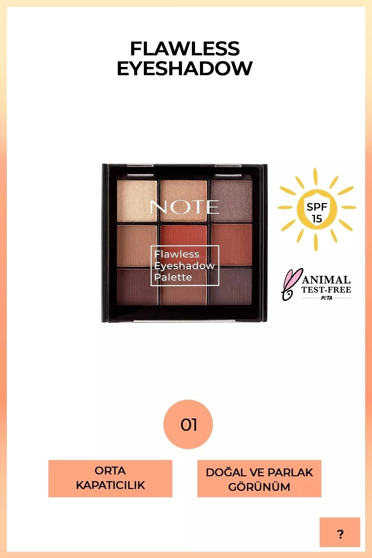 Flawless Eye Shadow Palette 01