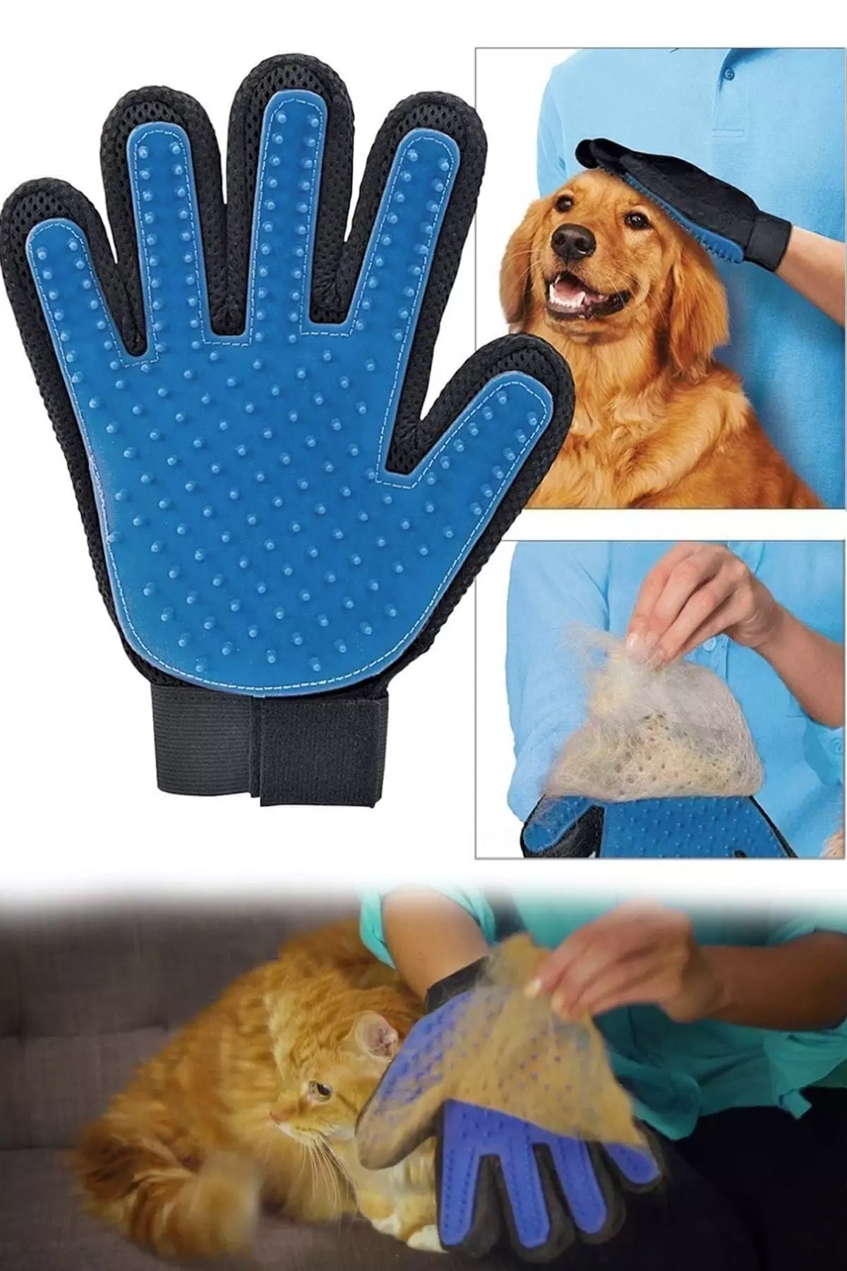 Cat Dog Fur Collector Glove