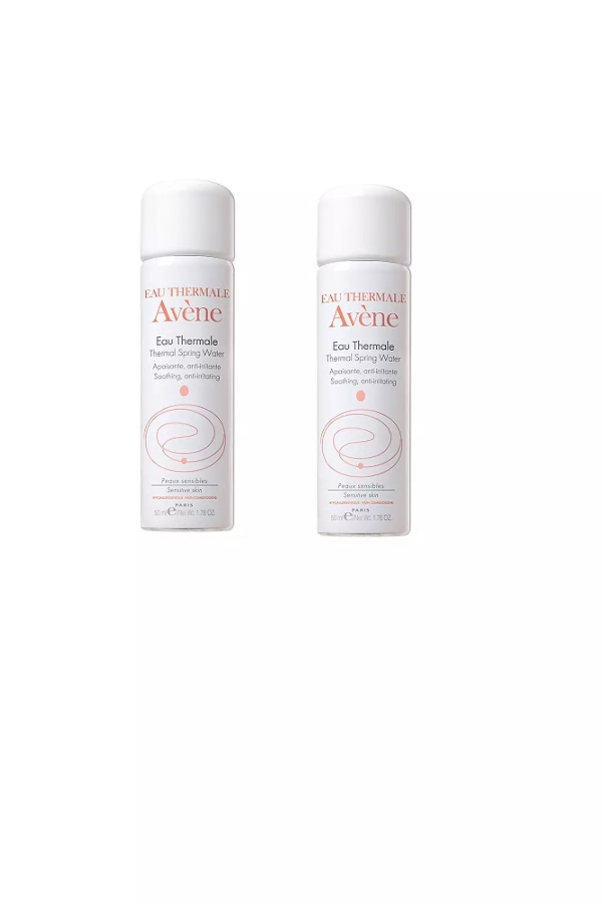 Thermal Water Giving a Feeling of Freshness 50 Ml X2 Pieces