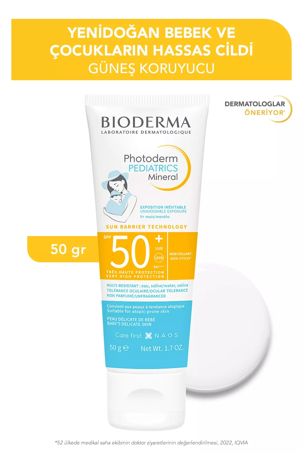 Photoderm Pediatrics Mineral Spf 50+ 50 Gr