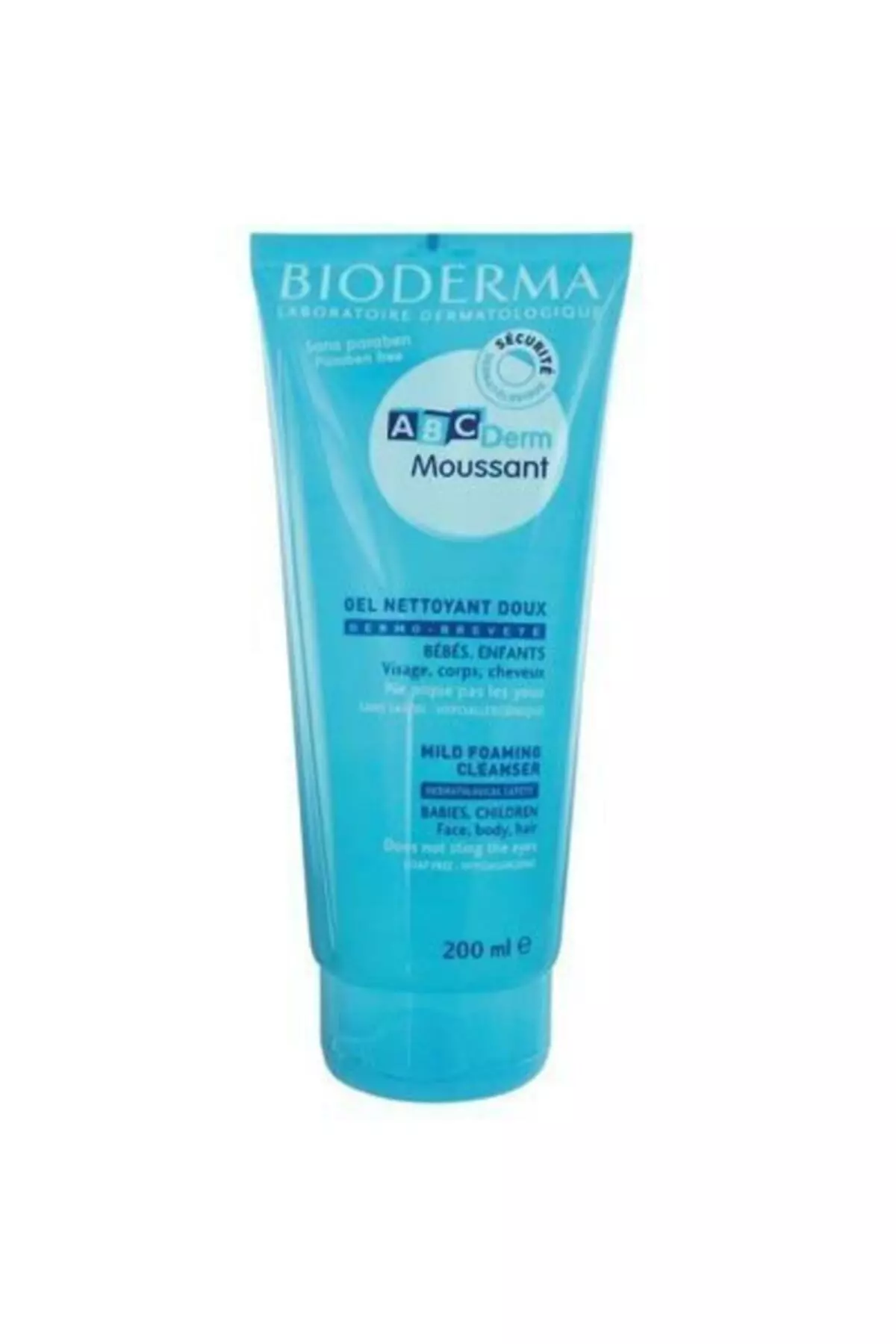 Abcderm Foaming Cleanser 200ml Gel