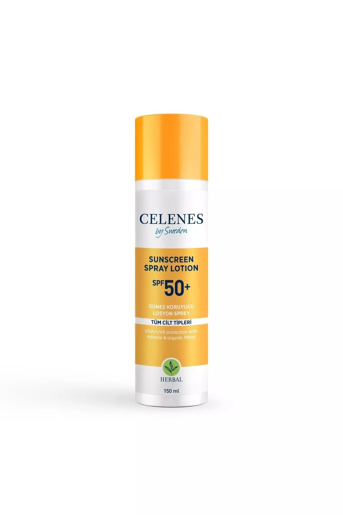 Herbal Sunscreen Lotion Spray 50 SPF 150ml / All Skin Types