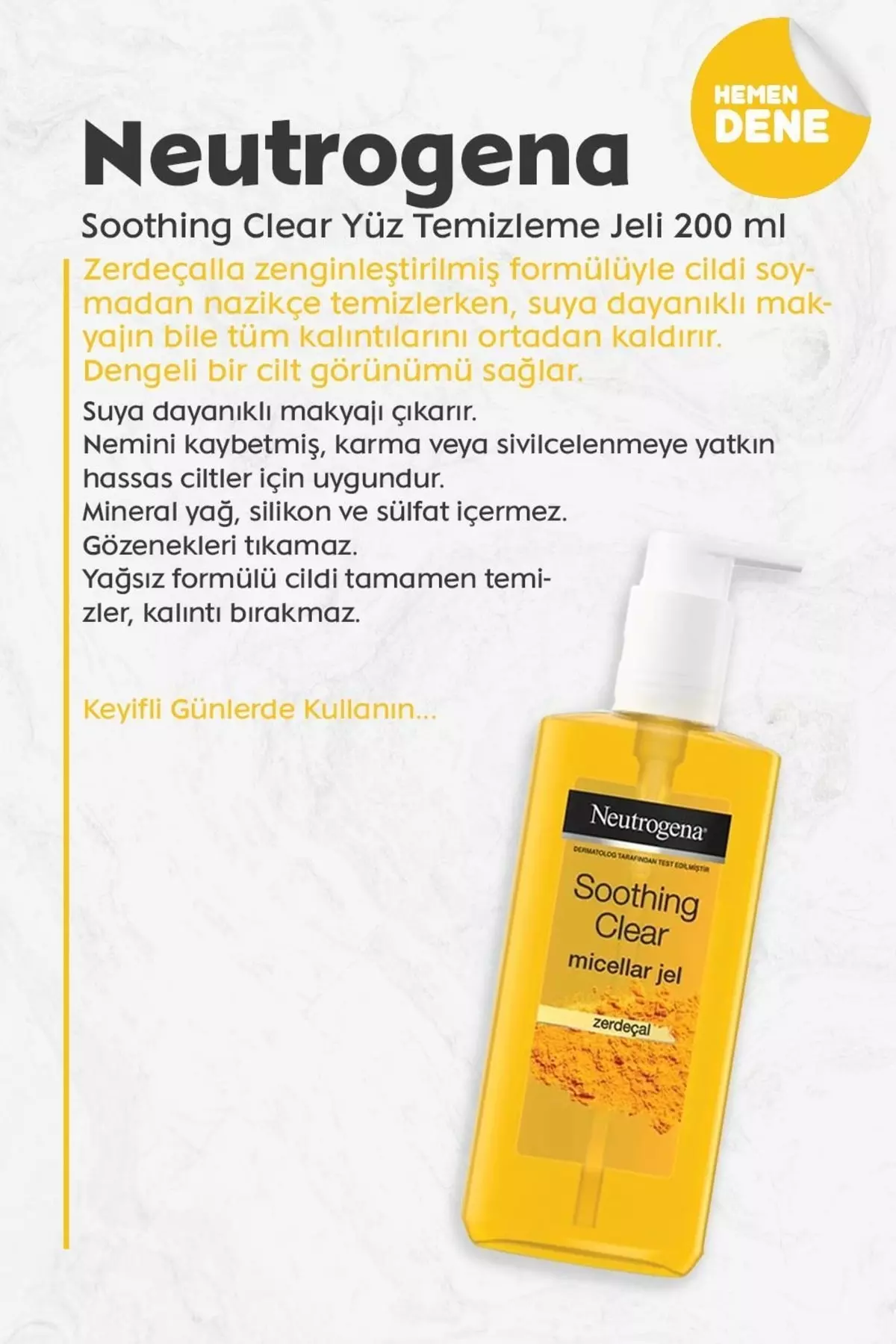 Soothing Clear Face Cleansing Gel 200ml