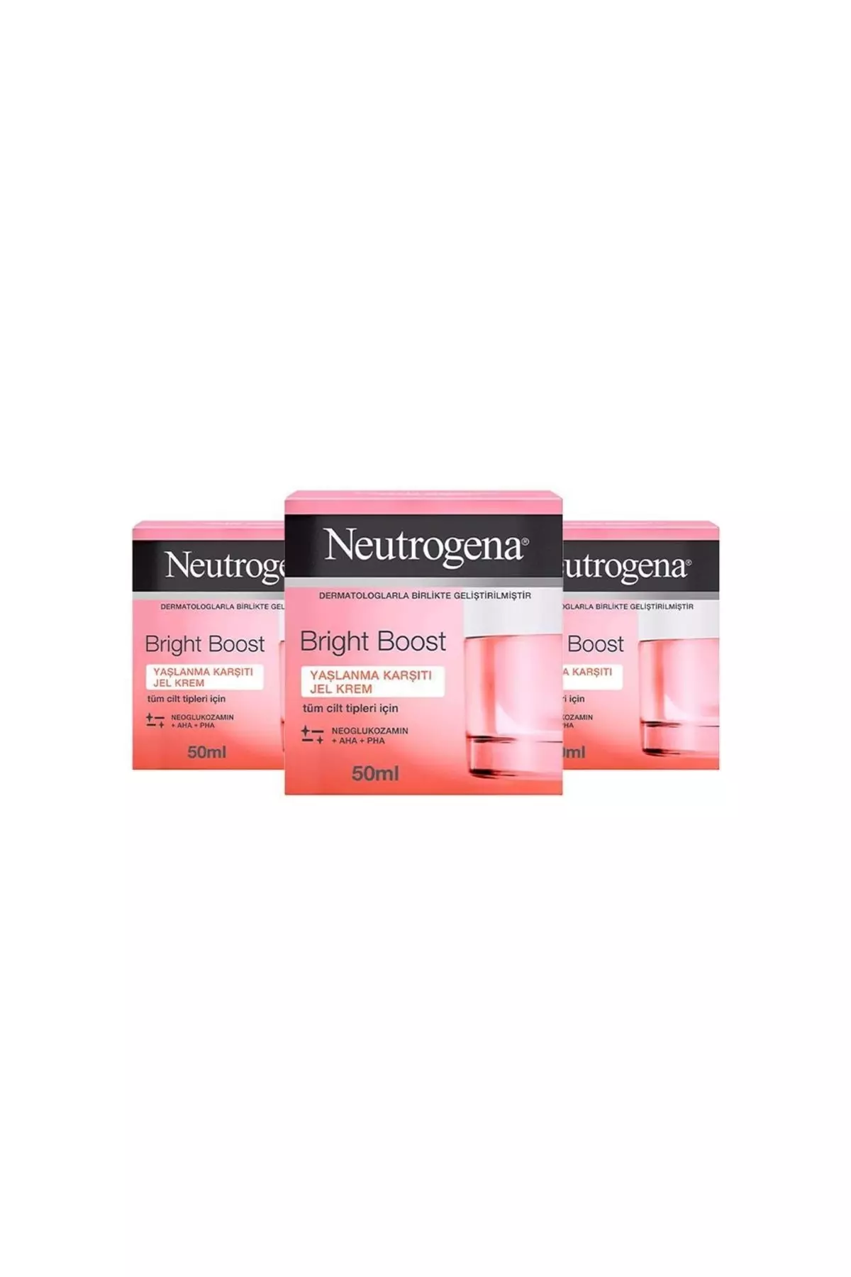 Bright Boost Anti-Aging Gel Cream 50 Ml X 3