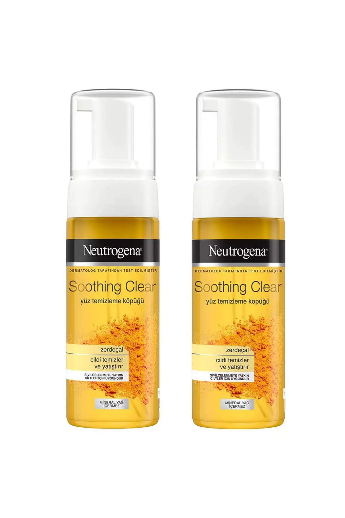 Soothing Clear Facial Cleansing Foam 150 ml 2 Pieces