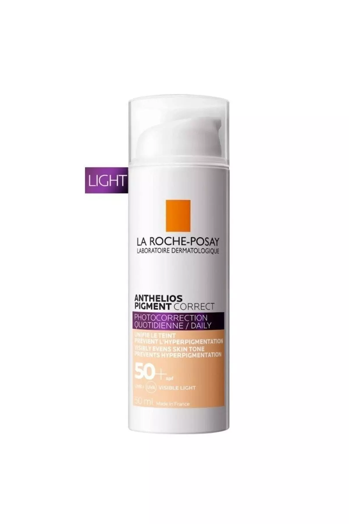 Spot Corrector and Skin Tone Equalizing Sunscreen Light Cream 50 ml.