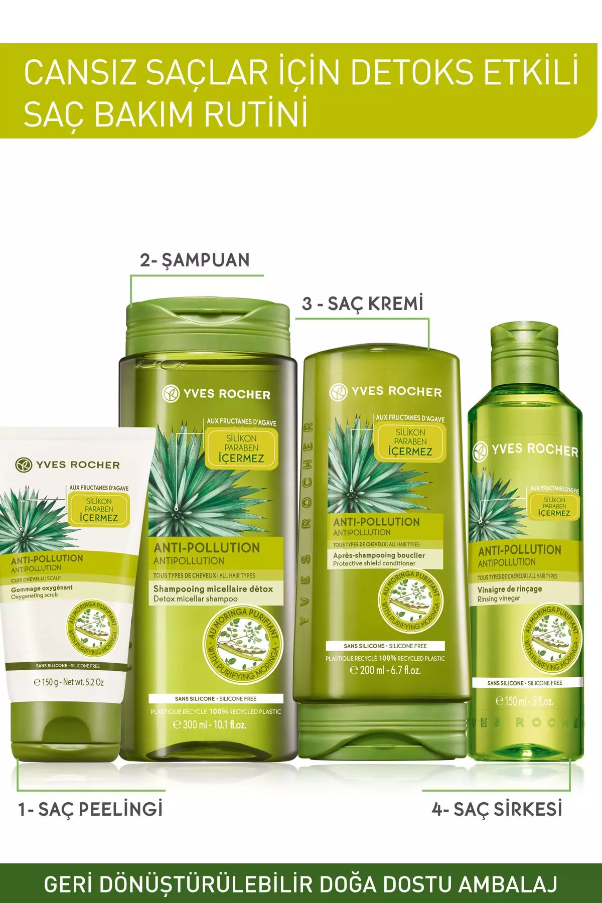 Detox Effective Hair Cream - 200 ml