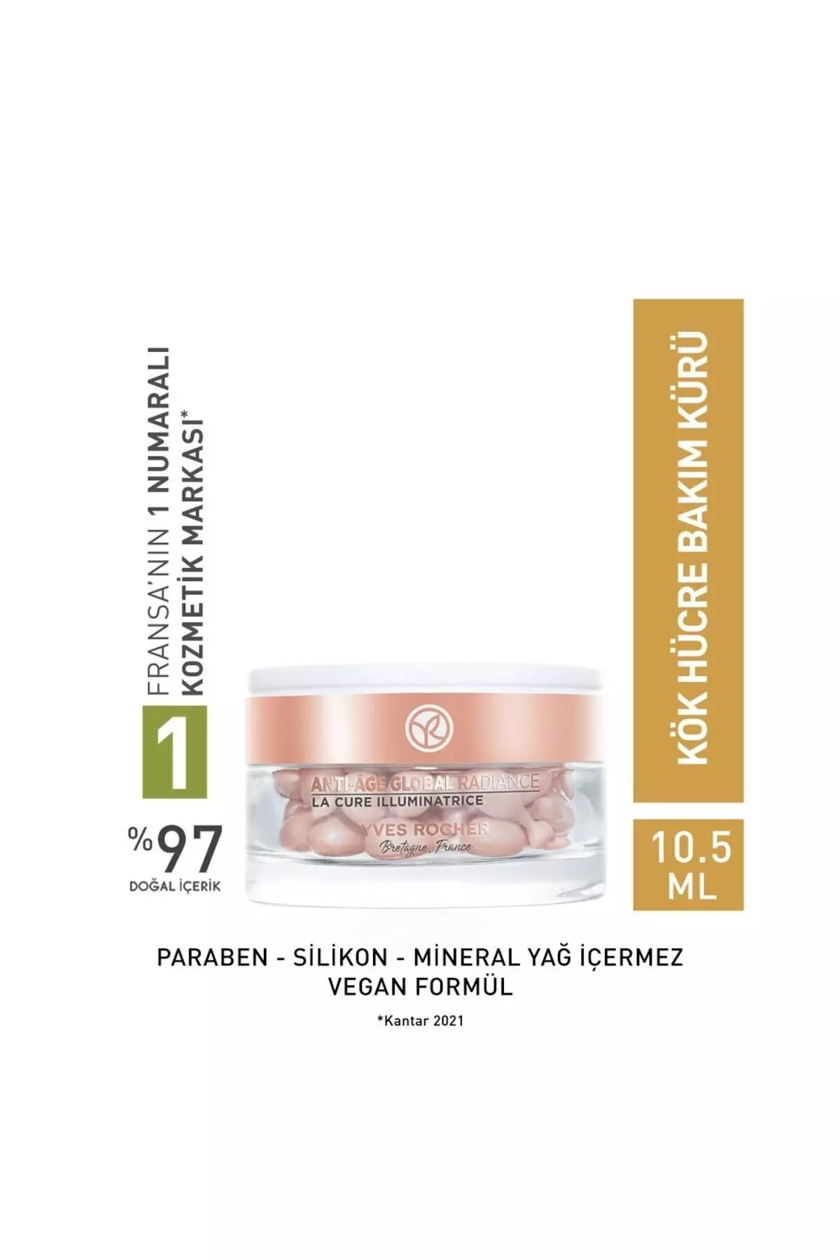 Stain Resistant Cream - Refreshing Anti-Aging Herbal Stem Cell Care / Anti-Age Global
