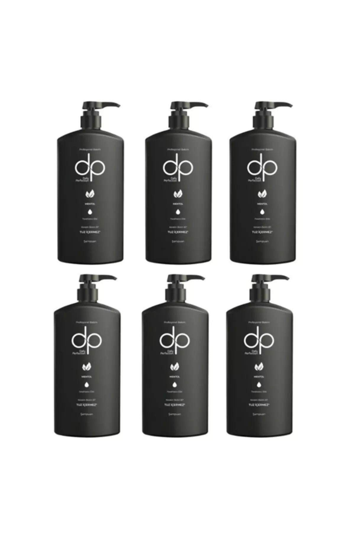 Unsalted Shampoo Mint Refreshing Effect 6x500 ml