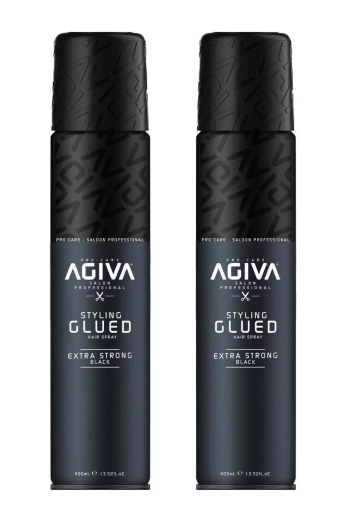 Styling Glued Extra Strong Hair Spray 400ml X2