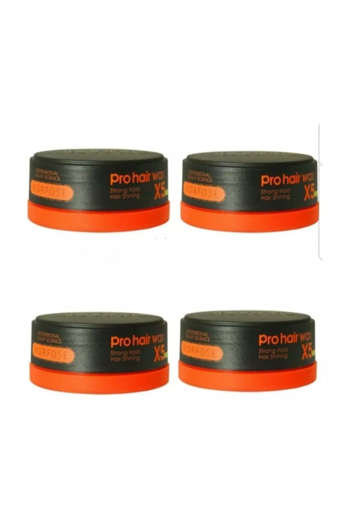 Men Prohair X5 Orange Wax 150ml Wax 4 Pieces