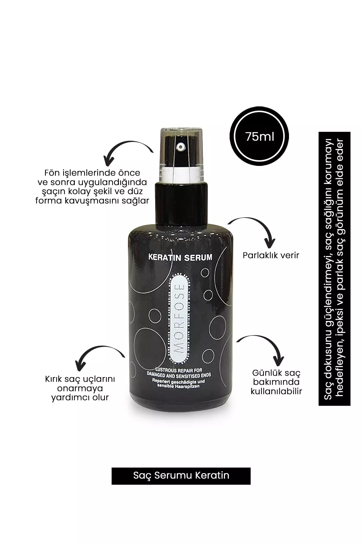 Hair Serum Keratin 75ml
