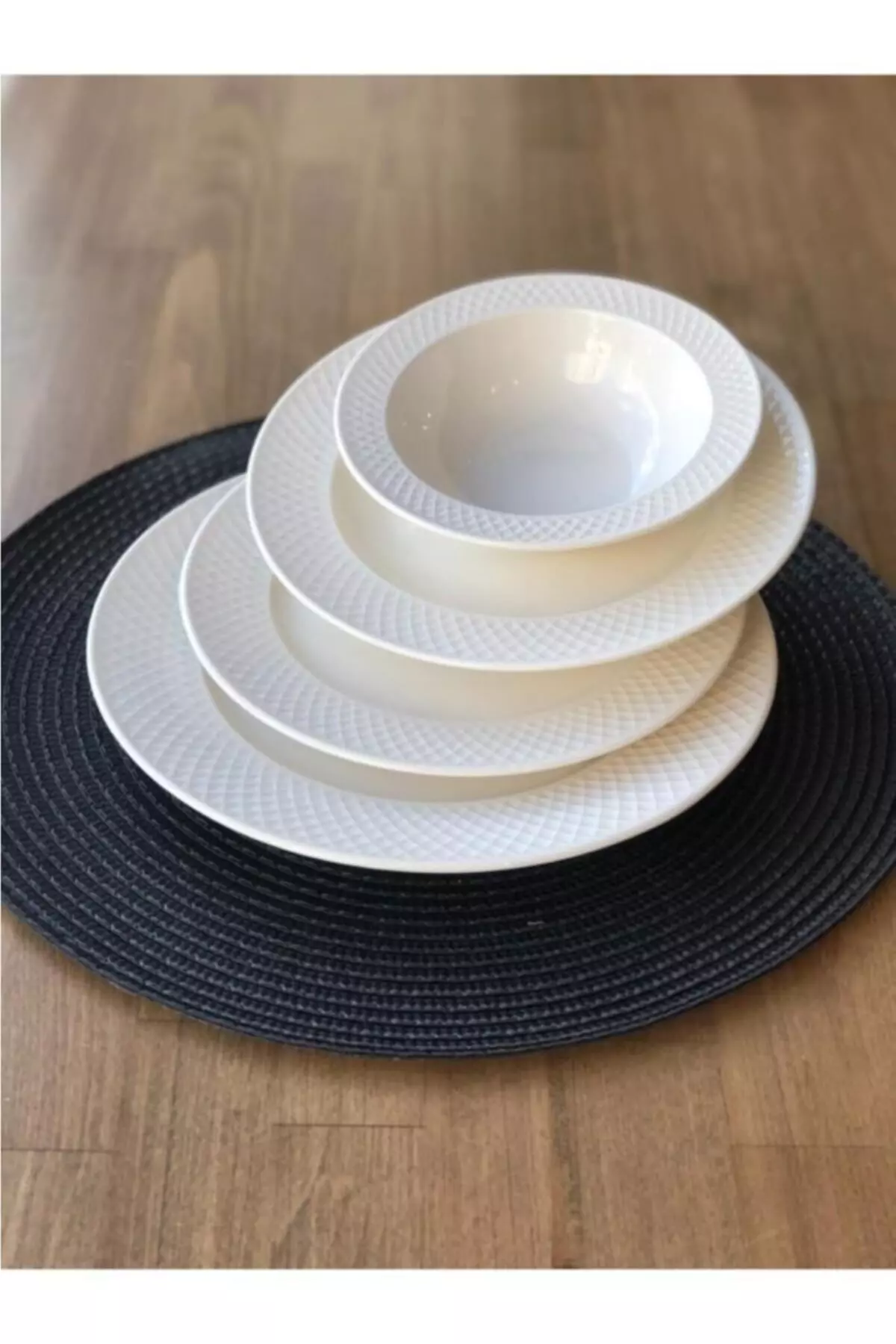 Oslo 24 Piece 6 Person Dining Set Ipf026