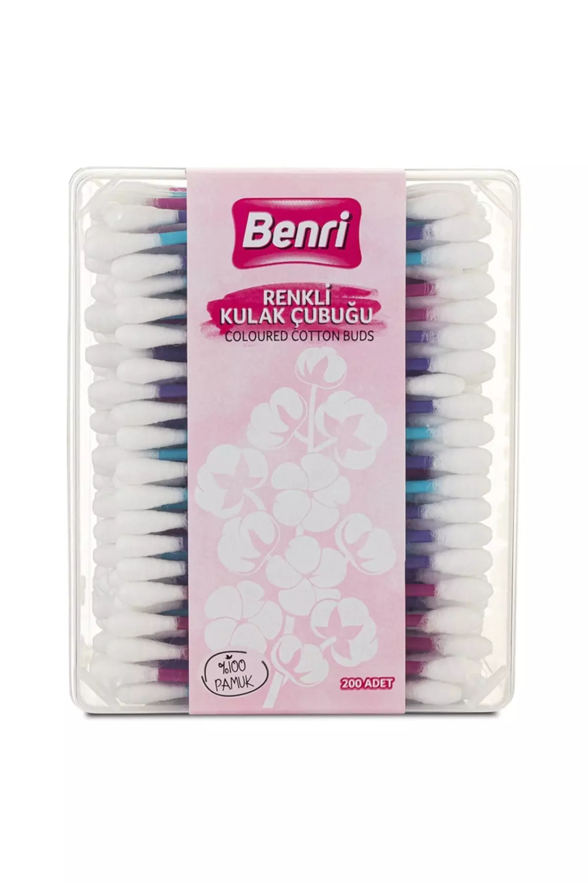 Colorful Ear Cleaning Swab 200 Pieces