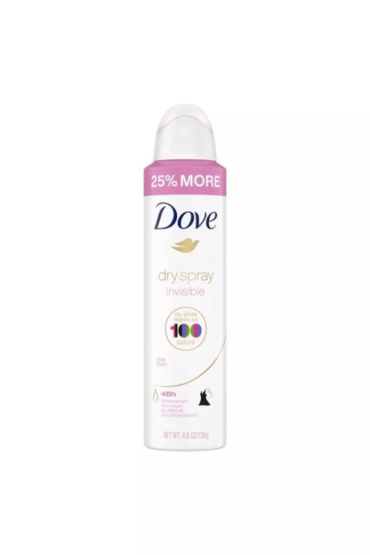 Dove, 48h Antiperspirant, Invisible