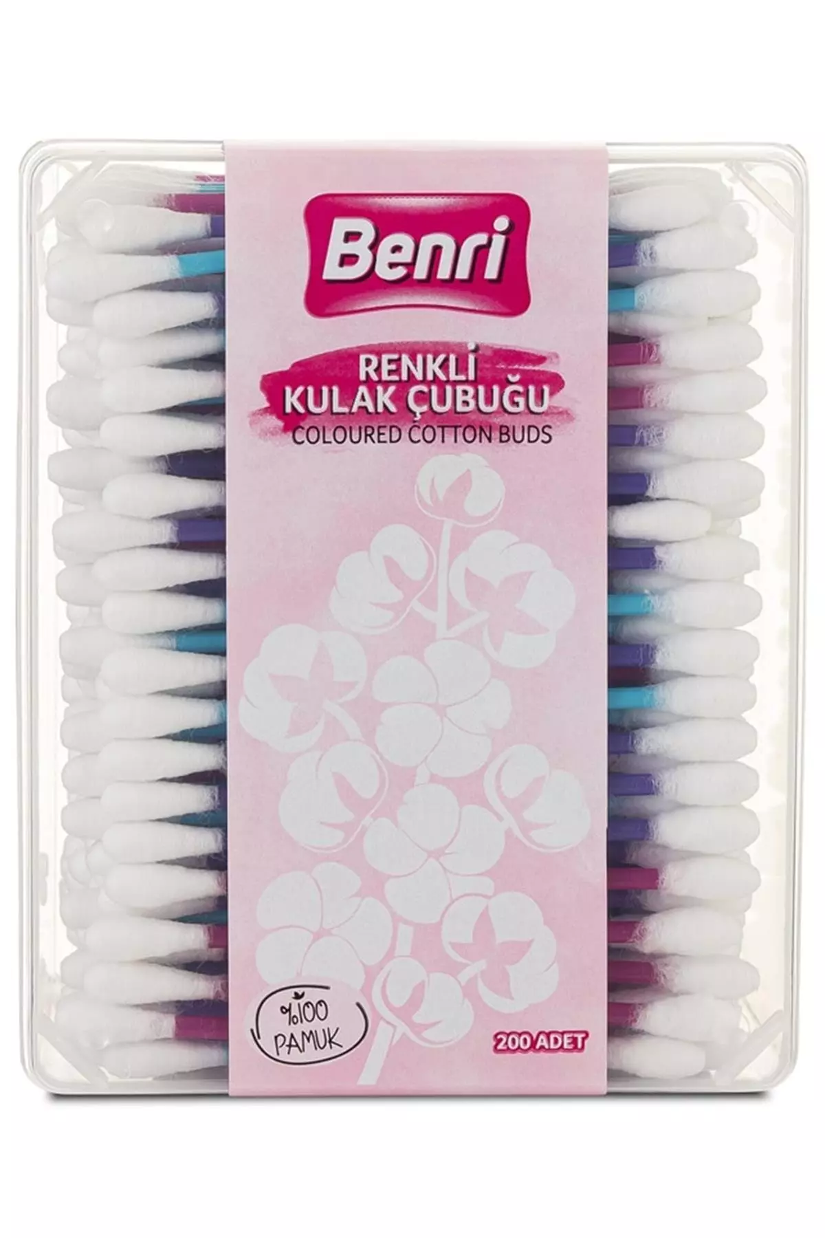 Colorful Ear Cleaning Swab 200 Pieces