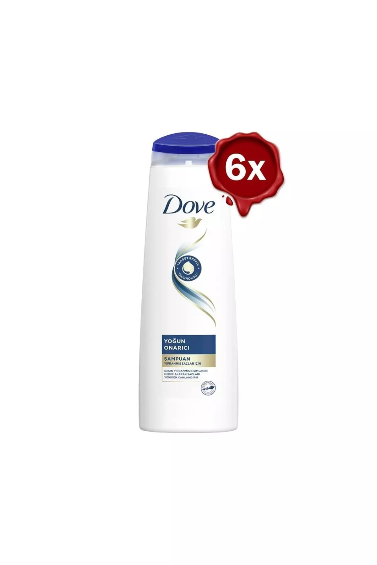 Hair Care Shampoo Intensive Repair for Damaged Hair 350 Ml X 6