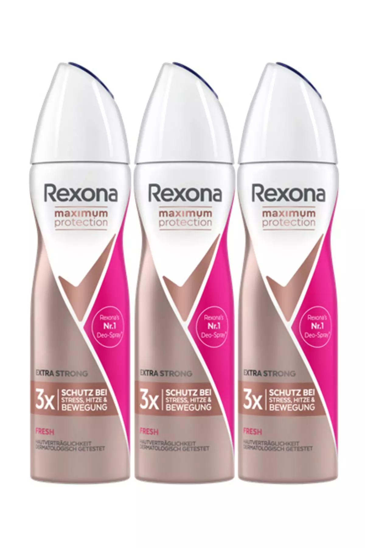 Clinical Maximum Protection Women's Deodorant Fresh 96 Hour Protection 150 ml x 3 Pieces - New Fresh