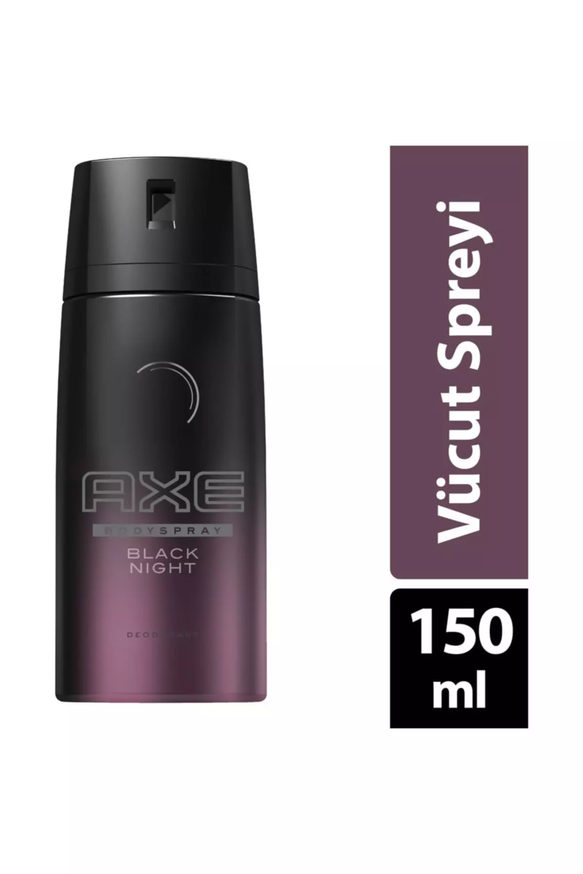 Men's Deodorant Spray Black Night 150 Ml