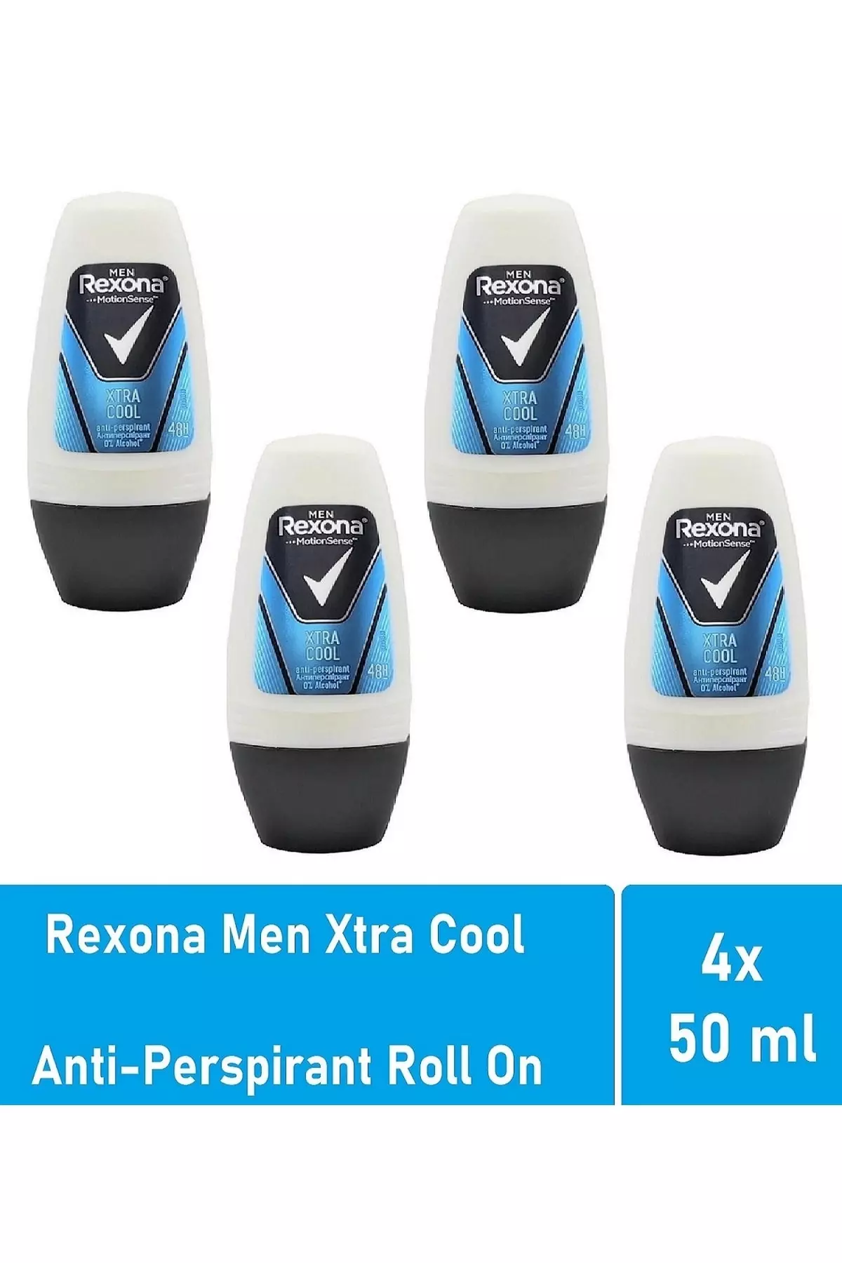 Men Roll On Xtra Cool 50 ml - Pack of 4 Advantage