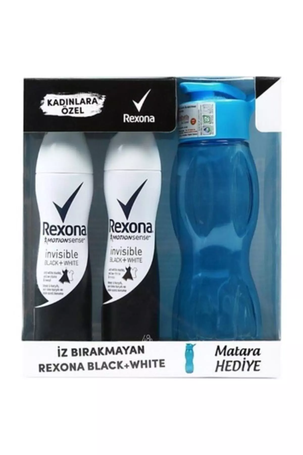 Deo Women Black+White+Bottle