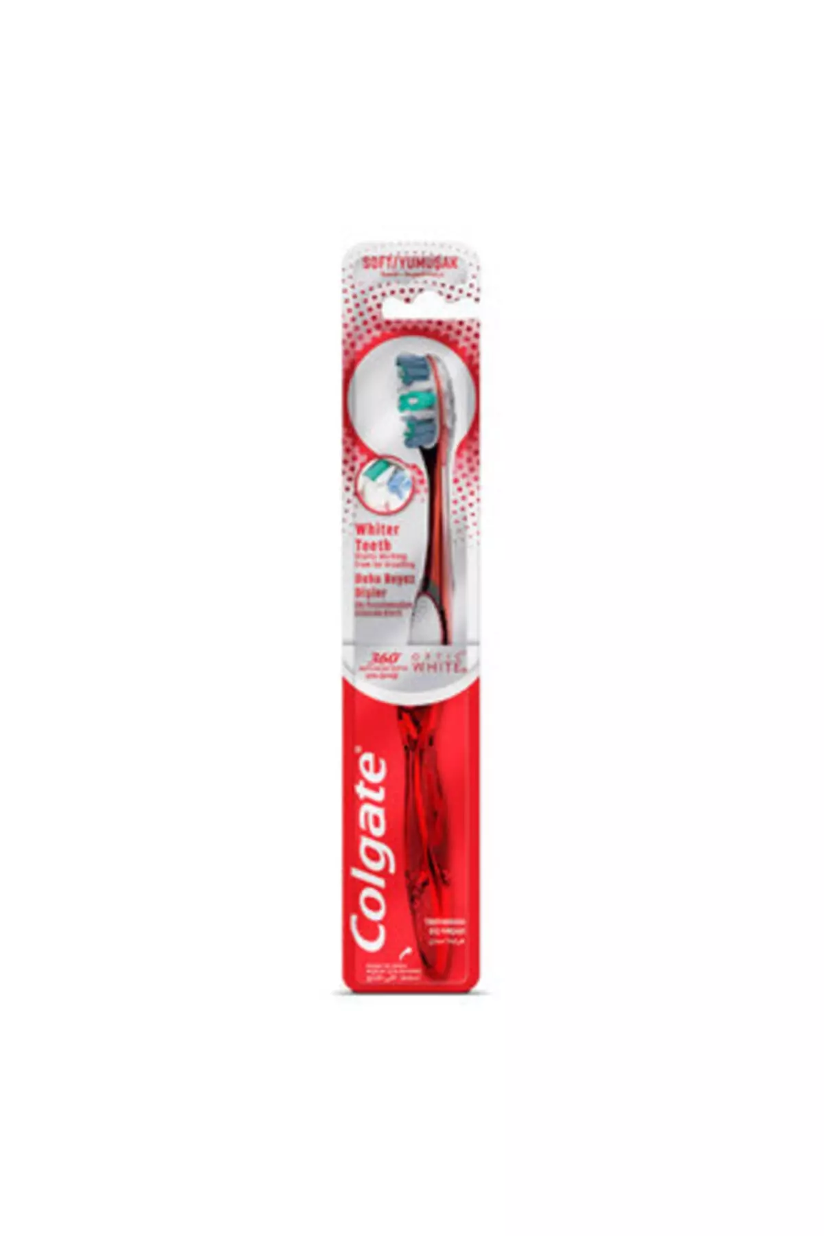 360 Advanced Optic White Soft Toothbrush