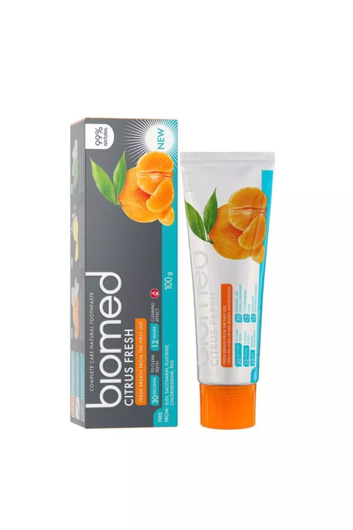 Biomed Citrus Fresh Toothpaste 100 G Mandarin
