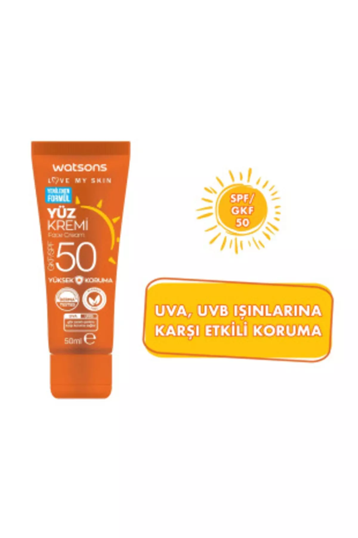 Face Sunscreen Spf50 50 ml