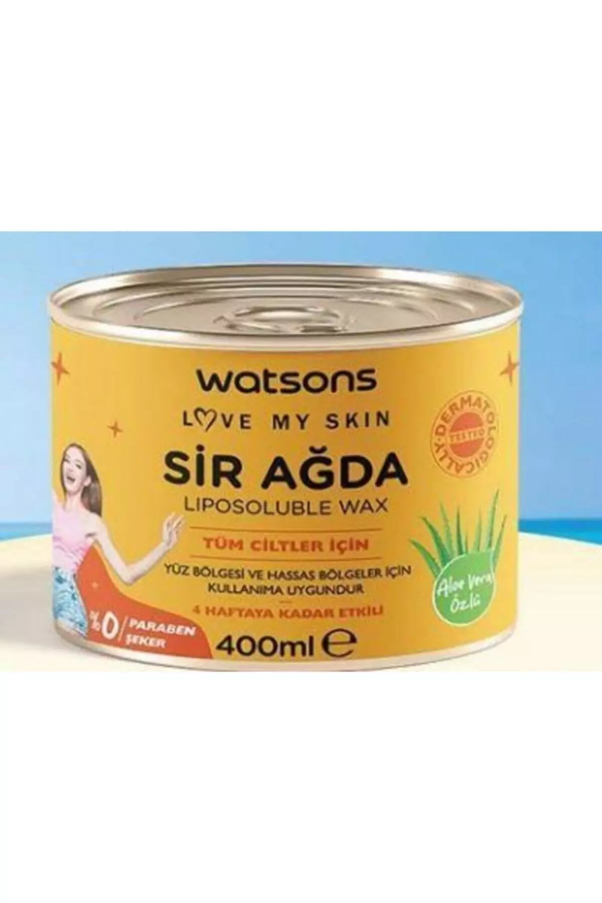 Aloe Vera Extracted Tin Can Syrup 400 ml