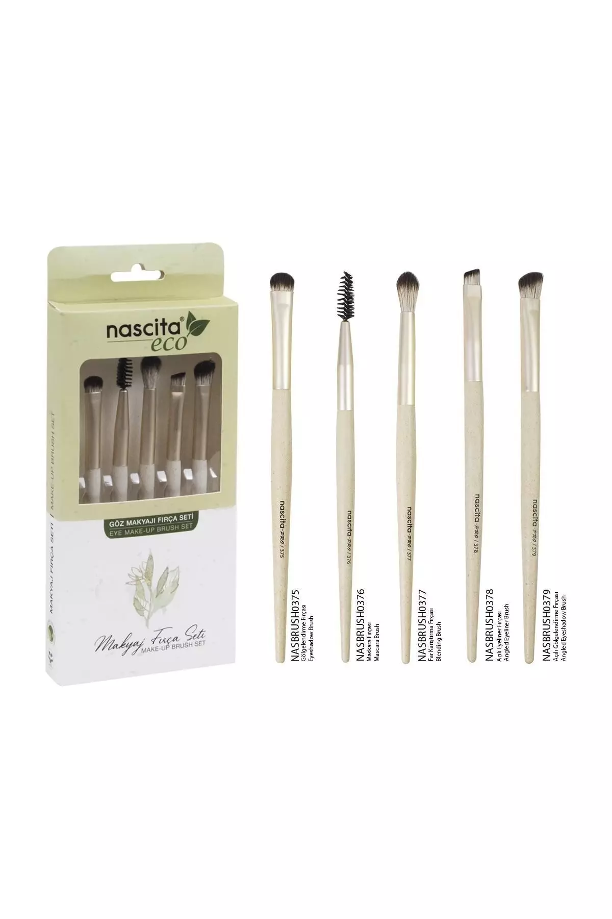 Eco Eye Makeup Brush Set - 74