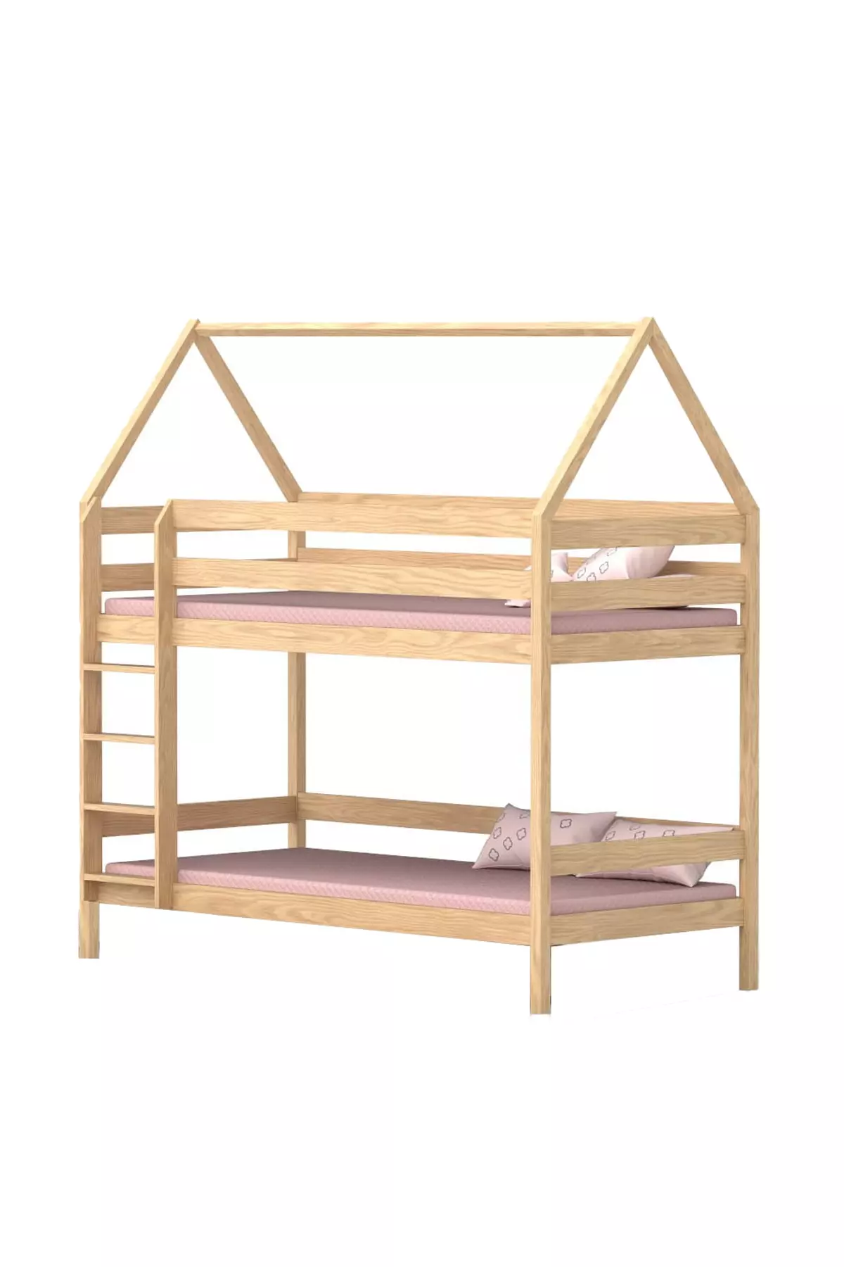 Brand Icon Wooden 90x190 Children's Room Bunk Bed