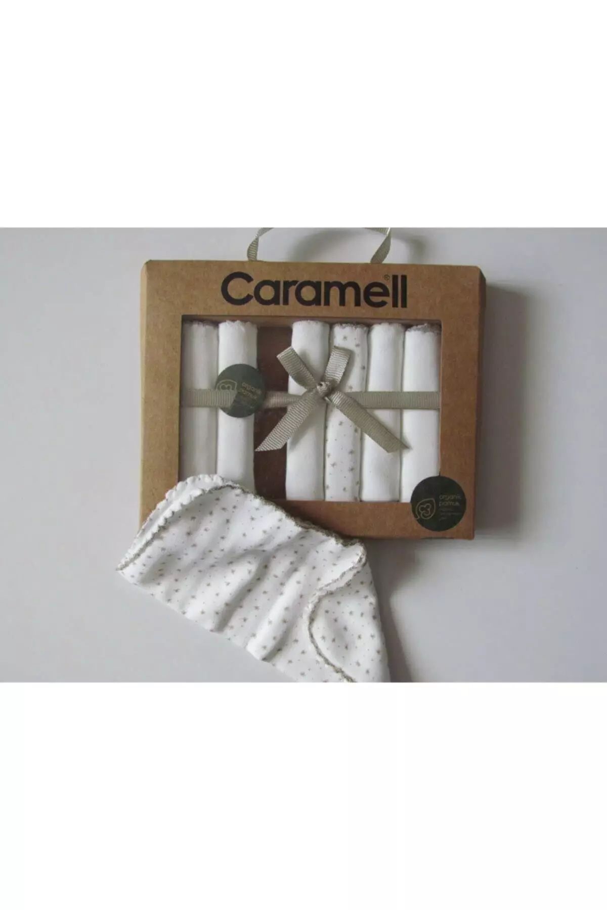 Organic Cotton 7-Piece Baby Handkerchief