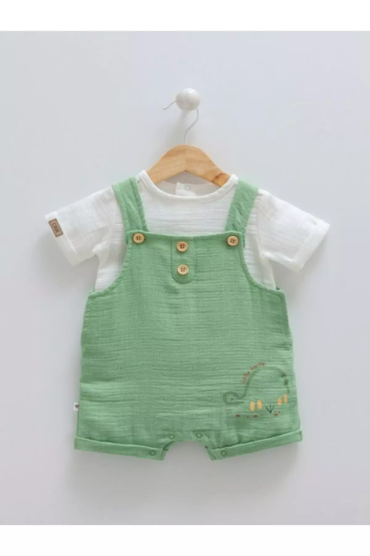 Little Giraffe T-shirt & Salopet